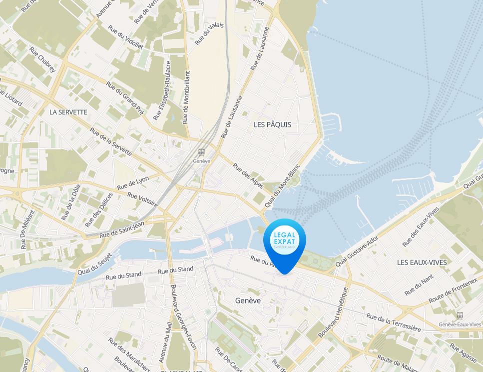 Our office location if you choose to have physical legal consultation in our office in Geneva - Switzerland.